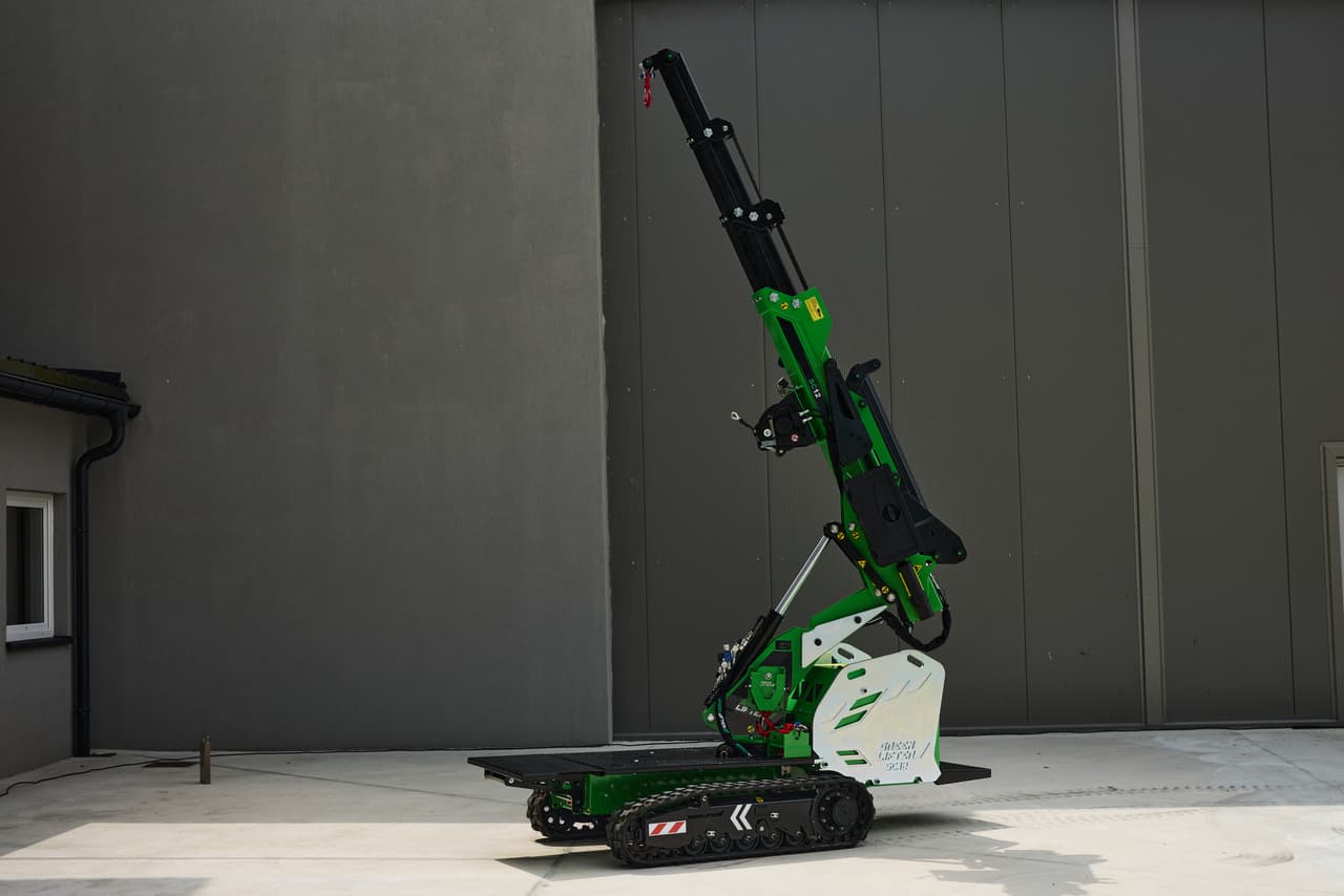 Mini żuraw zasięg ponad 10 m Befard XM1200