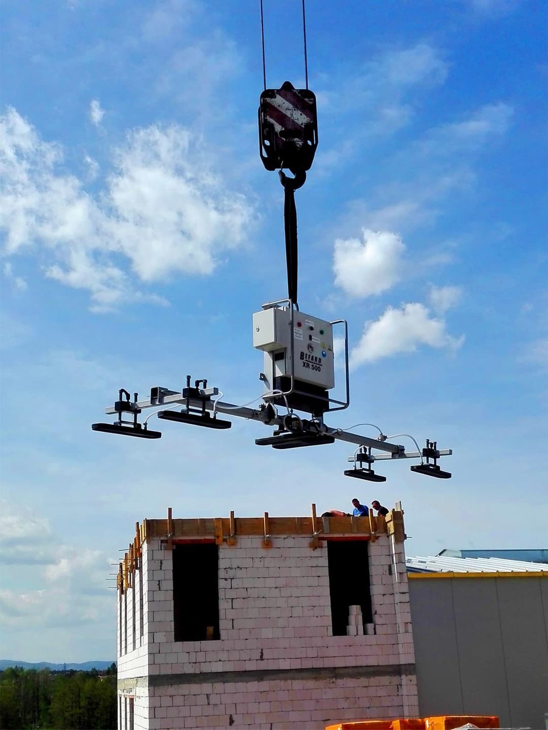 chwytak próżniowy do płyt warstwowych BEFARD XR500